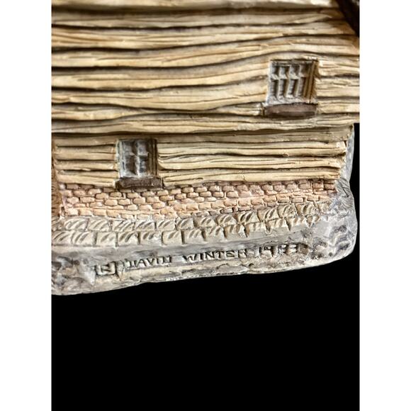 Vintage Village House, 1980 David Winters Cottages Little Market, Signed - Picture 5 of 6